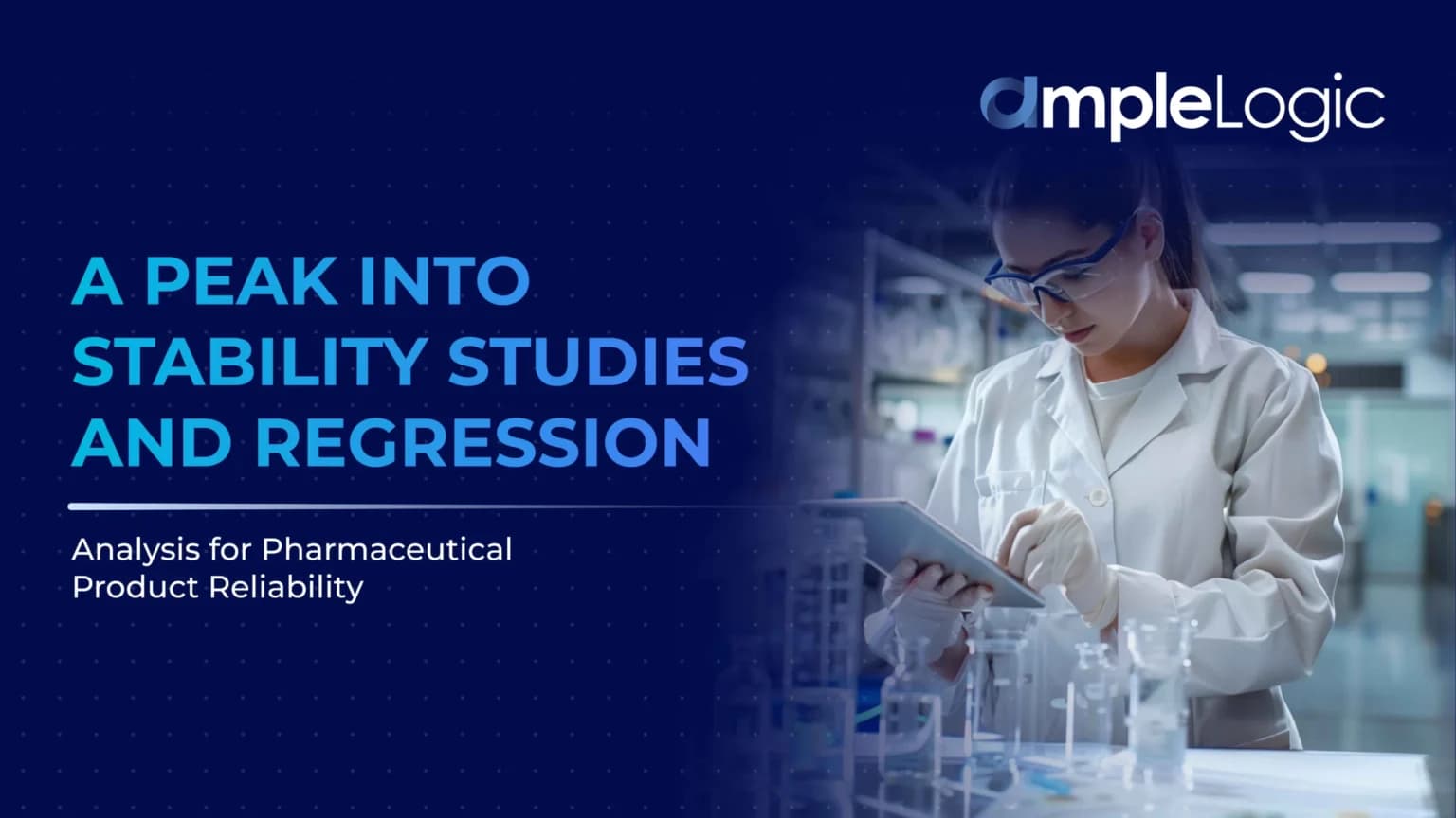 Un pic dans les études de stabilité et l'analyse de régression pour la fiabilité des produits pharmaceutiques