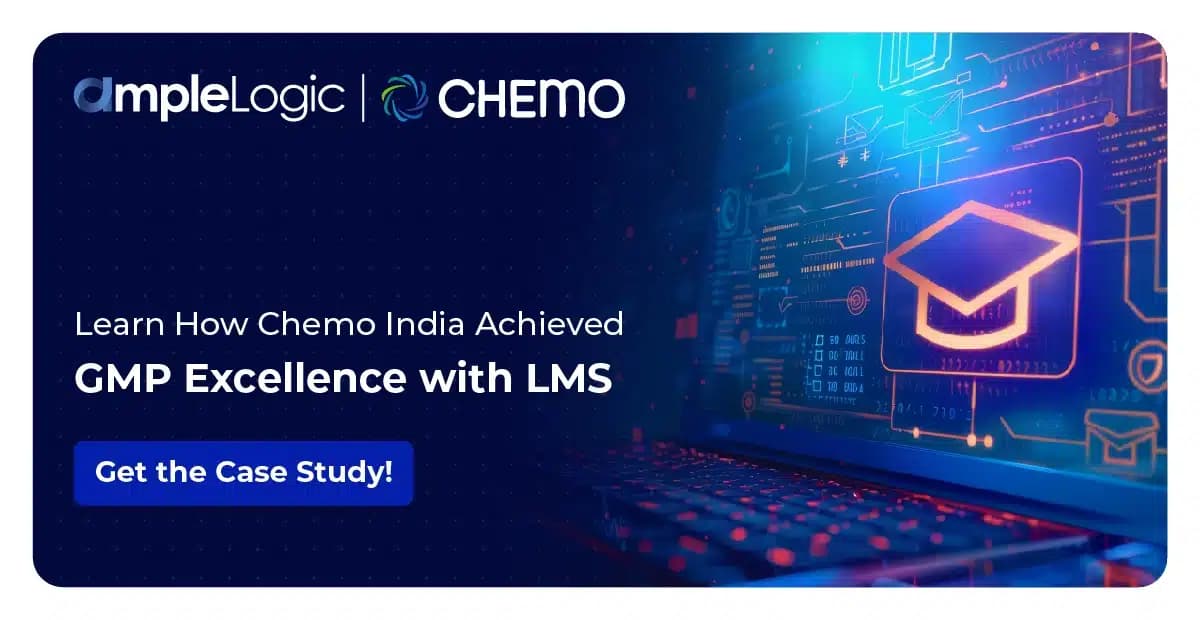 Chemo India utilise le logiciel LMS AmpleLogic