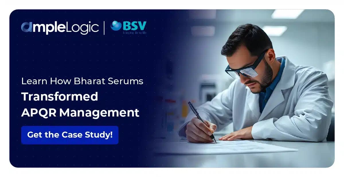 Le parcours de Bharat Serum avec le logiciel APQR