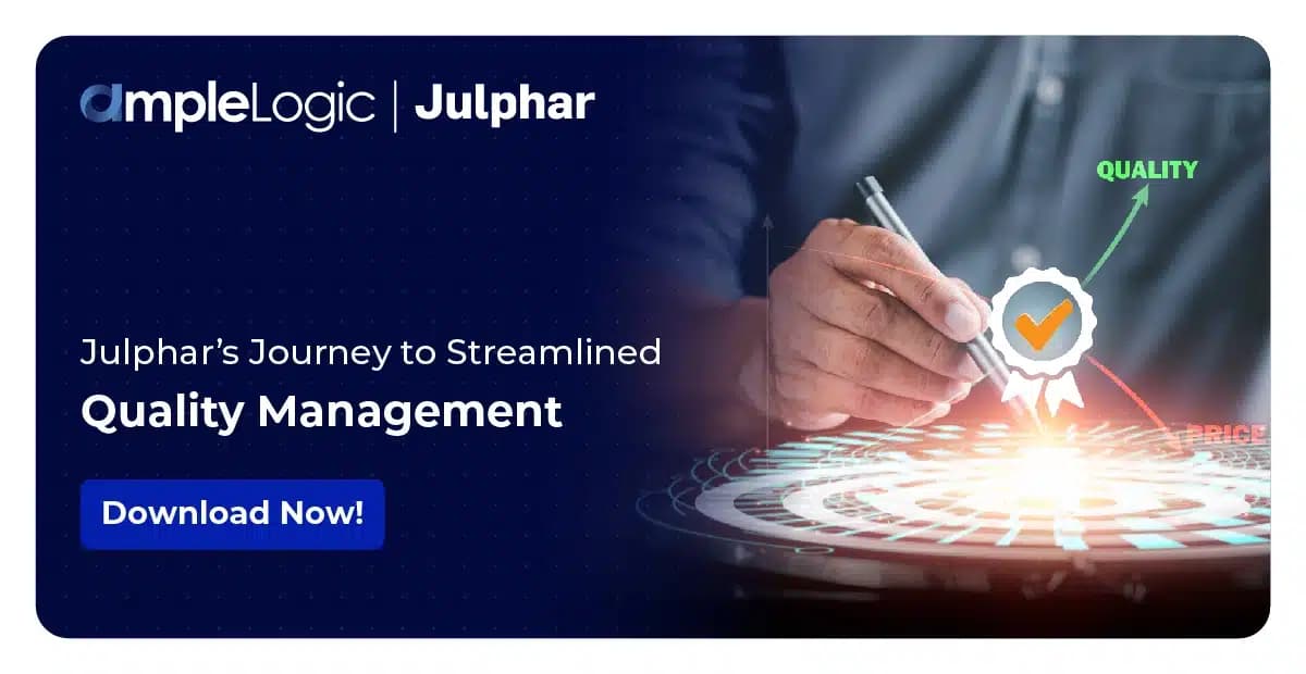 Julphar remplace le QMS manuel par AmpleLogic EQMS