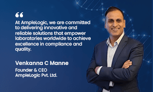 Venkanna C Manne, Founder & CEO — AmpleLogic quote