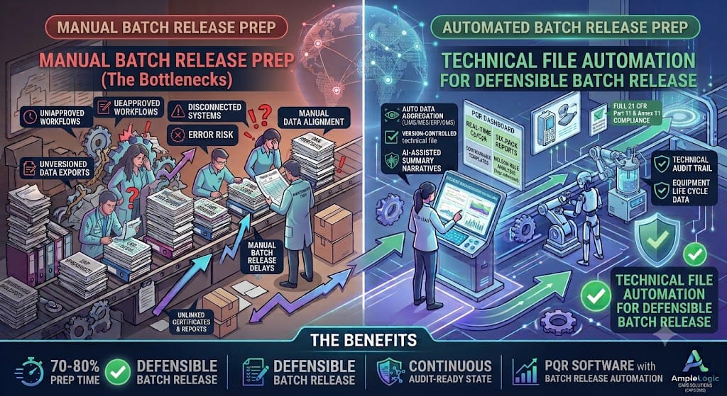 Automated Batch Release With AmpleLogic's PQR Software