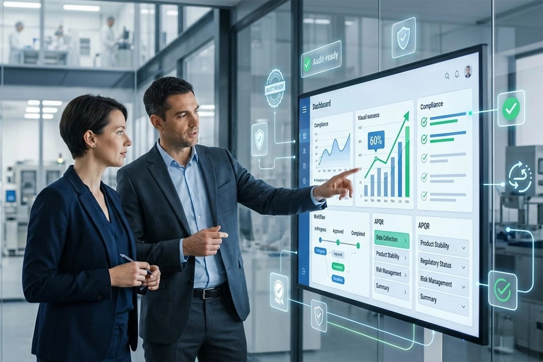 60% Faster APQR Reports with Full Compliance