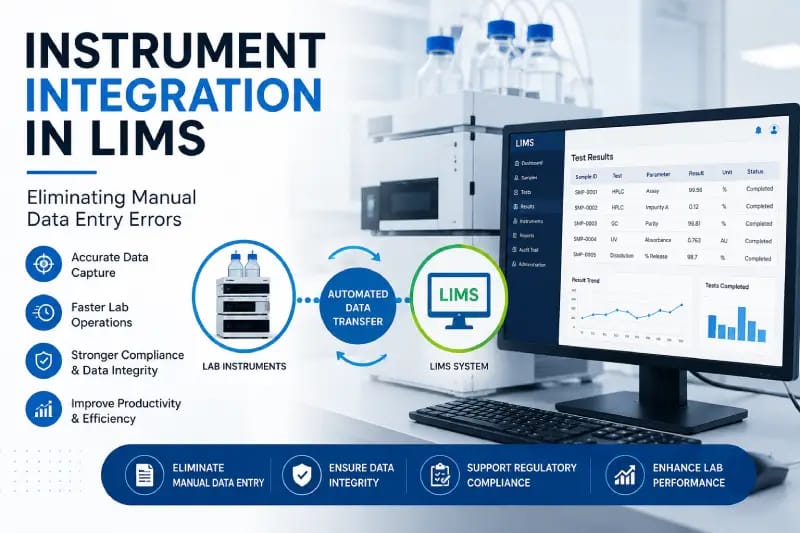 Instrument Integration in LIMS: Eliminating Manual Data Entry Errors