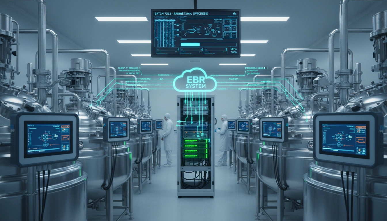 Integration of Electronic Batch Records (EBR) in Equipment Operations