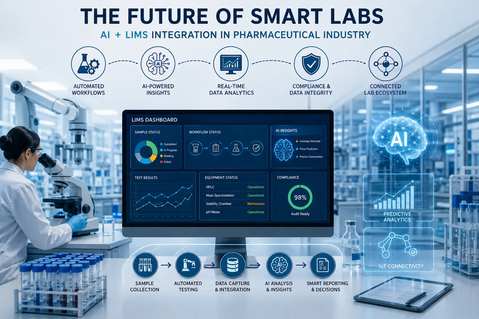 Future of Smart Labs Artificial Intelligence and LIMS Integration ...